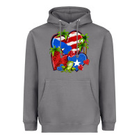 Storm puerto rico hearts Heavyweight Hoodie - NancyCooperArtShop