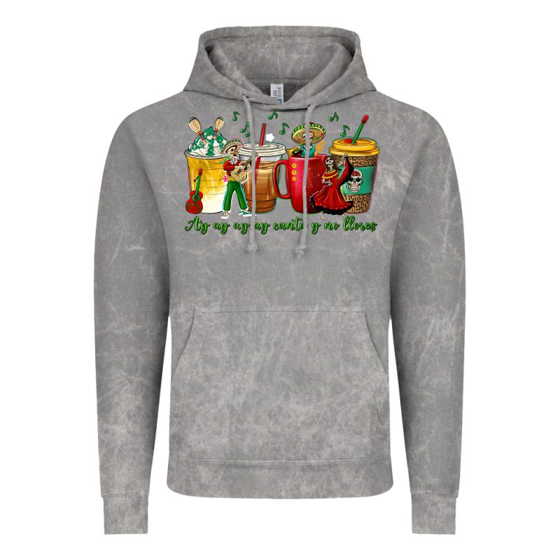 Ay Ay  Ay Ay Canta Y No Llores Coffee Cups Vintage Hoodie by texasbilliewilder | Teevron