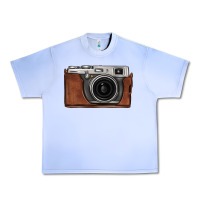 Grape Ice vintage camera Urban Heavy Tee - FaDigitalArtStudio