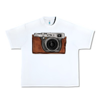 White vintage camera Urban Heavy Tee - FaDigitalArtStudio