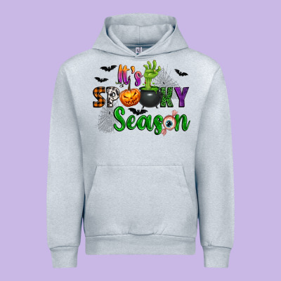 It's Spooky Season Urban Hoodie Designed By Texasbilliewilder