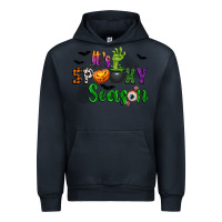 Navy It's Spooky Season Urban Hoodie - texasbilliewilder