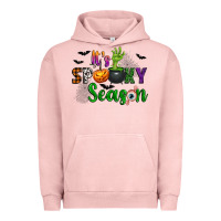 Pigment Salmon It's Spooky Season Urban Hoodie - texasbilliewilder