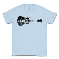 Dusty Blue Nature Guitar Classic Tee - Bettercallsaul