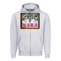 Heather Grey western bull skull mama mousepad Zipper Hoodie - BarkalooDesign