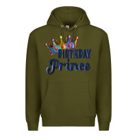 Army Green birthday prince Premium Hoodie - Artiststas