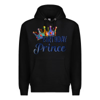 Black birthday prince Premium Hoodie - Artiststas