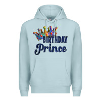 Blue Mist birthday prince Premium Hoodie - Artiststas