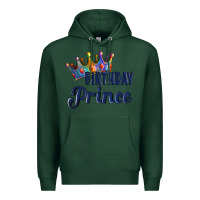 Sports Green birthday prince Premium Hoodie - Artiststas