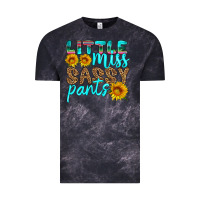 Cloud Black little miss sassy pants Vintage Tee - HRA Design Shop