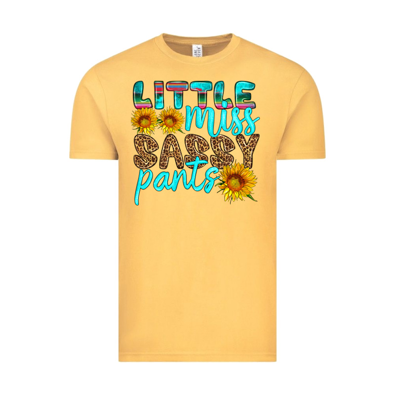 Little Miss Sassy Pants Vintage Tee by HRA Design Shop | Teevron