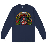 Navy trees rainbow Long Sleeve Tee - JahusDesignShop