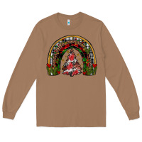 Toasted Coconut trees rainbow Long Sleeve Tee - JahusDesignShop