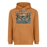 Meerkat runs on dreams and gasoline truck western Heavyweight Hoodie - NancyCooperArtShop