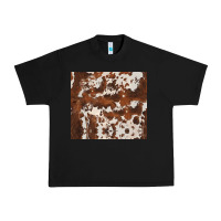 Black brown cowhide Urban Heavy Tee - BarkalooDesign