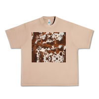 Burro brown cowhide Urban Heavy Tee - BarkalooDesign