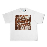 Lunar Rock brown cowhide Urban Heavy Tee - BarkalooDesign