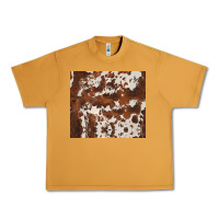 Peanut Butter brown cowhide Urban Heavy Tee - BarkalooDesign