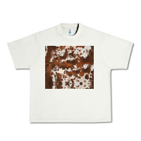 Pistachio brown cowhide Urban Heavy Tee - BarkalooDesign