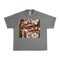 Tornado brown cowhide Urban Heavy Tee - BarkalooDesign