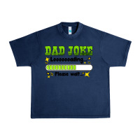 Navy dad joke loading please wait Urban Heavy Tee - HRA Design Shop