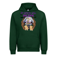 Forest Green My Crystal Ball Says You're Urban Hoodie - texasbilliewilder