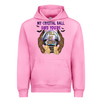 Fuchsia Pink My Crystal Ball Says You're Urban Hoodie - texasbilliewilder
