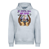Heather Grey My Crystal Ball Says You're Urban Hoodie - texasbilliewilder