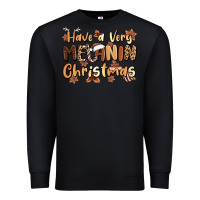 Black have a very melanin christmas Premium Sweatshirt - MaliasSmallBusiness
