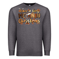 Charcoal Heather have a very melanin christmas Premium Sweatshirt - MaliasSmallBusiness