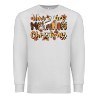 Dove Grey have a very melanin christmas Premium Sweatshirt - MaliasSmallBusiness