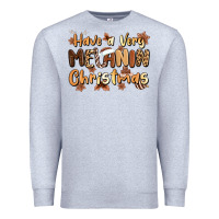 Heather Grey have a very melanin christmas Premium Sweatshirt - MaliasSmallBusiness
