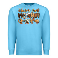 Ocean Blue have a very melanin christmas Premium Sweatshirt - MaliasSmallBusiness