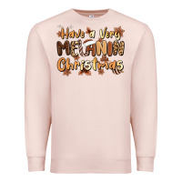 Pale Pink have a very melanin christmas Premium Sweatshirt - MaliasSmallBusiness