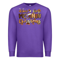 Purple have a very melanin christmas Premium Sweatshirt - MaliasSmallBusiness