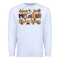 White have a very melanin christmas Premium Sweatshirt - MaliasSmallBusiness
