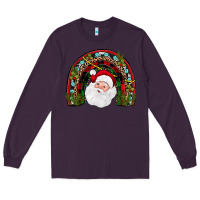 Plum santa rainbow Long Sleeve Tee - JahusDesignShop