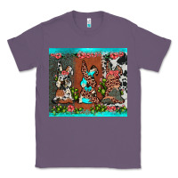 Lavender easter bunny's leopard cowhide cactus Classic Tee - JahusDesignShop