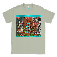 Matcha easter bunny's leopard cowhide cactus Classic Tee - JahusDesignShop