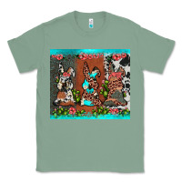Sage easter bunny's leopard cowhide cactus Classic Tee - JahusDesignShop