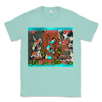 Seafoam easter bunny's leopard cowhide cactus Classic Tee - JahusDesignShop