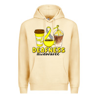 Pina Colada deafness awareness coffee cups Premium Hoodie - Artiststas