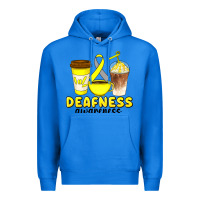True Royal deafness awareness coffee cups Premium Hoodie - Artiststas