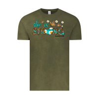 Vintage Olive she is strong Vintage Tee - HRA Design Shop