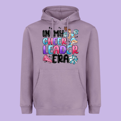 In My Cheer Leader Era Heavyweight Hoodie Designed By Maliassmallbusiness