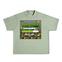 Oil Green dad joke loading please wait Urban Heavy Tee - HRA Design Shop