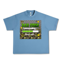 Pebble Blue dad joke loading please wait Urban Heavy Tee - HRA Design Shop