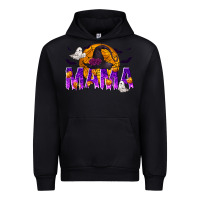 Black Halloween Mama Urban Hoodie - texasbilliewilder