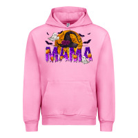 Fuchsia Pink Halloween Mama Urban Hoodie - texasbilliewilder