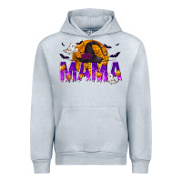Heather Grey Halloween Mama Urban Hoodie - texasbilliewilder